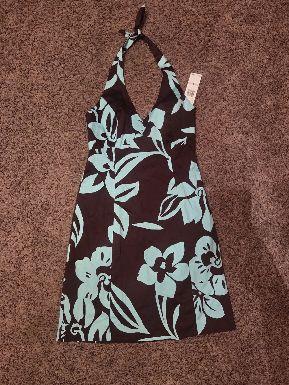 Vintage 90s/Y2k Jones New York Halter Summer Dress NWT